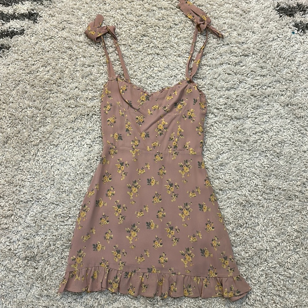 Reformation Floral Mini Dress